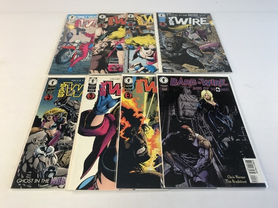 Lot of 8 BARBWIRE Dark Horse Comic Books