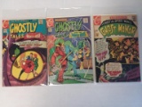 Lot of 3 GHOSTLY TALES/GHOST MANOR Charlton Comics