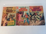 Lot of 3 BILLY THE KID Charlton Comic Books