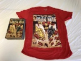 Marvel IRON MAN Comic Cover #174 T-Shirt Large NEW