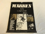 Vintage Warren 1978 Calendar Fantasy Artwork