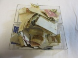 Box Lot of Assorted USPS Stamps