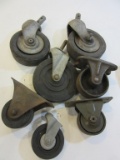 Lot of 7 Casters Wheels