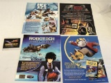 Lot of Robotech Promo Cards + 4 Promo Ad Sheets