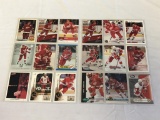 STEVE YZERMAN Lot of 18 Hockey Cards