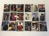 DALE JARRETT & ERNIE IRVAN Nascar Lot of 18 Cards