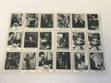 Lot of 18 you'll die laughing Trading Cards 1973