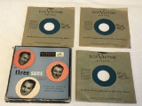 THE THREE SONS Present 3x 45 RPM Box Set 1949