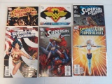 Lot of 6 SUPERGIRL/WONDER WOMAN DC Comic Books