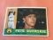 PETE BURNSIDE Tigers 1960 Topps Baseball Card #261