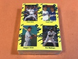 1990 Classic Yellow Baseball Card Set