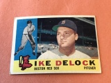 IKE DELOCK Red Sox 1960 Topps Baseball Card #336