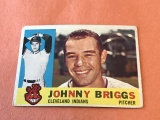 JOHNNY BRIGGS Indians 1960 Topps Baseball Card