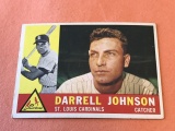 DARRELL JOHNSON Cardinals 1960 Topps Baseball Card