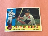 CARROLL HARDY Indians 1960 Topps Baseball Card