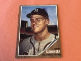TONY CLONINGER Braves 1962 Topps Baseball #63