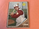 CLIFF COOK Reds 1962 Topps Baseball #41