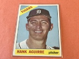 HANK AGUIRRE Tigers 1966 Topps Baseball Card
