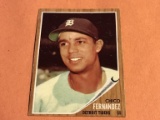 CHICO FERNANDEZ Tigers 1962 Topps Baseball Card
