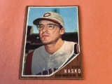 EDDIE KASKO Reds 1962 Topps Baseball #193