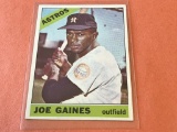 JIM GAINES Astros 1966 Topps Baseball Card