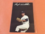 Vintage HOYT WILHELM Dodgers Postcard