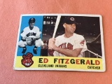 ED FITZGERALD Indians 1960 Topps Baseball Card