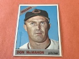 DON MCMAHON Indians 1966 Topps Baseball Card