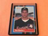 TOM GLAVINE Braves 1988 Donruss Baseball ROOKIE