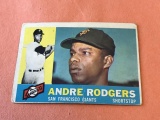 ANDRE RODGERS Giants 1960 Topps Baseball Card #431