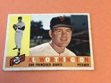 AL WORTHINGTON Giants 1960 Topps Baseball #268