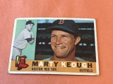 MARTY KEOUGH Red Sox 1960 Topps Baseball Card #71