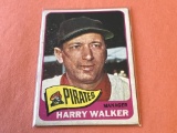 HARRY WALKER Pirates 1965 Topps Baseball Card