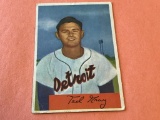 TED GRAY Tigers 1954 Bowman Baseball Card
