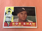 BOB SHAW White Sox 1960 Topps Baseball Card #380