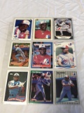 TIM RAINES Lot of 9 Baseball Cards
