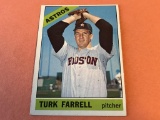 TURK FARRELL Astros 1966 Topps Baseball Card #377