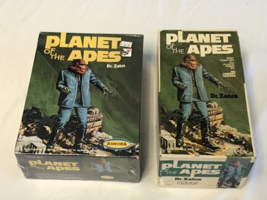 PLANET OF THE APES Dr Zaius Model Kits 1973 & 2000