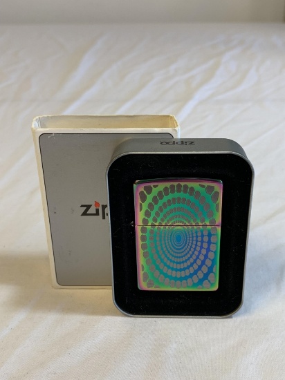 Zippo SPECTRUM PSYCHEDELIC Windproof Lighter NEW