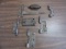Lot of 7 Drawer and Door Fittings and Hinges