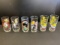 Lot of 6 Vintage Collector Series Cartoon Glasses
