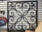 Large Wrought iron wall decor-Measures 41