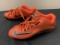 nike alpha Orange Football cleats Size 9