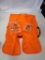 Lot of 3 Orange Safety Vests