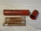 Vintage Flare Kit in Red Metal Case with 3 Flares