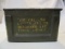 Vintage US Army 105 Cal. .50 Linked M2A1 Ammo Can