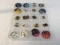 Lot of 20 Pins Pinback & Buttons