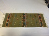 Throw Rug Tapestry Southwestern Hand Woven Wool