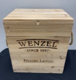 WENZEL Pressure Kerosene Lantern NEW in wood box