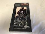 2001 KISS ALIVE! Collector Cards SEALED BOX